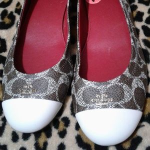 Coach Sz 10 Chelsea Classic Ballet Flat Sz 10